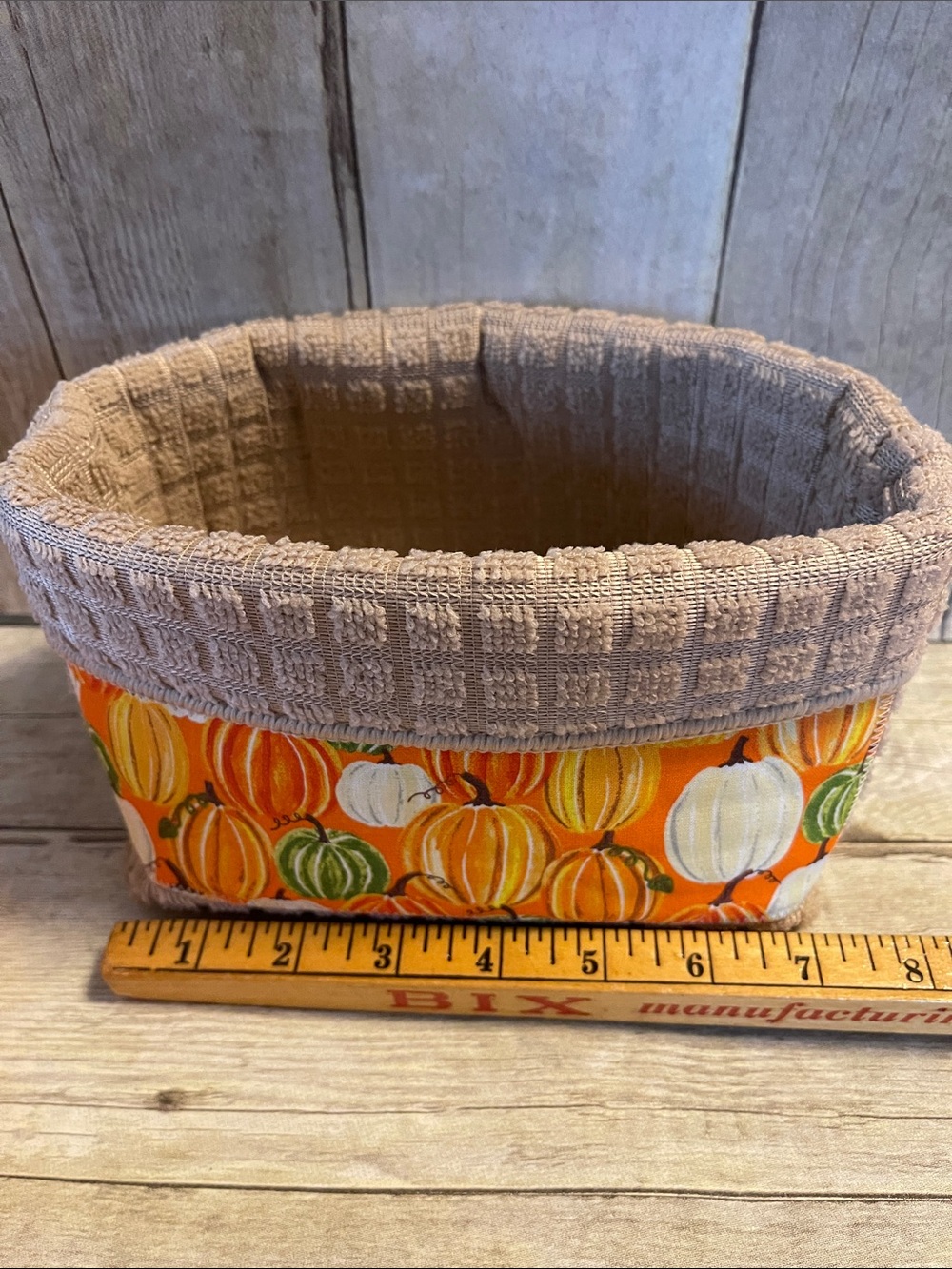 10 Pc Pumpkin & Orange Bundle/Basket NWT Fall/Autumn Kitchen Bundle - Picture 13 of 15